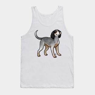 Dog - Bluetick Coonhound - Tick and Tan Tank Top